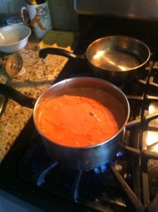 The Sauce! (Old picture, but same thing)