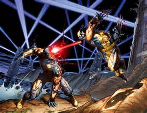 Cyclops versus Wolverine