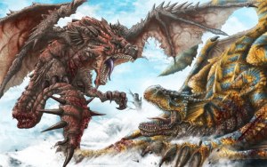 Yahoo Image Search. I think they're from Monster Hunter Video Games.