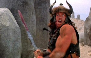 Conan the Barbarian looking his best