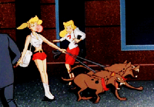 Harley and her Hyenas