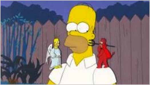 Good Vs Evil (Homer Simpson)
