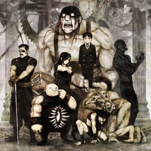 Homunculi from Fullmetal Alchemist