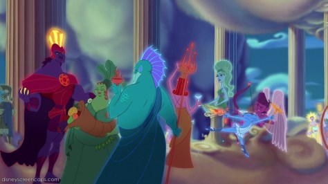 Gods from Disney's Hercules