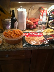 Everything ready to be combined!