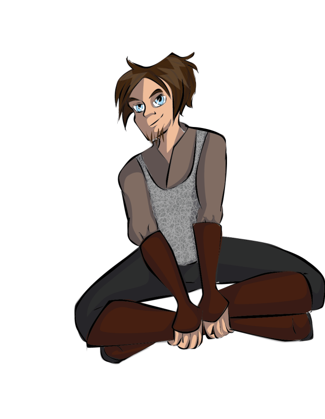 Delvin Cunningham Resting by Kayla Matt