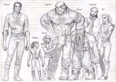 Dungeons & Dragons Races