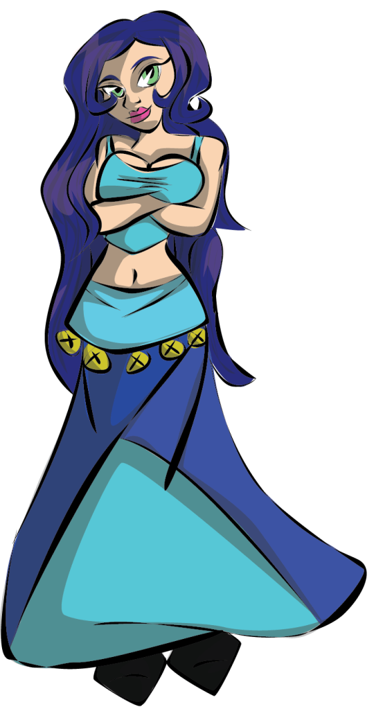 Sari Posing by Kayla Matt