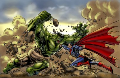Hulk vs Superman