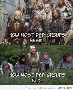 Lord of the Rings/Monty Python