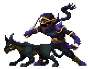 Shadow and Interceptor from Final Fantasy