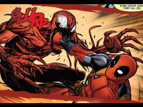 Deadpool & Carnage from Marvel Comics