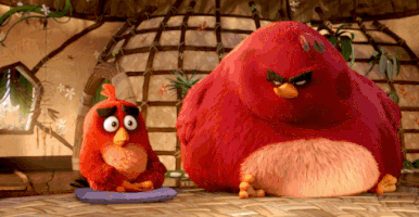 Red & Terence from Angry Birds