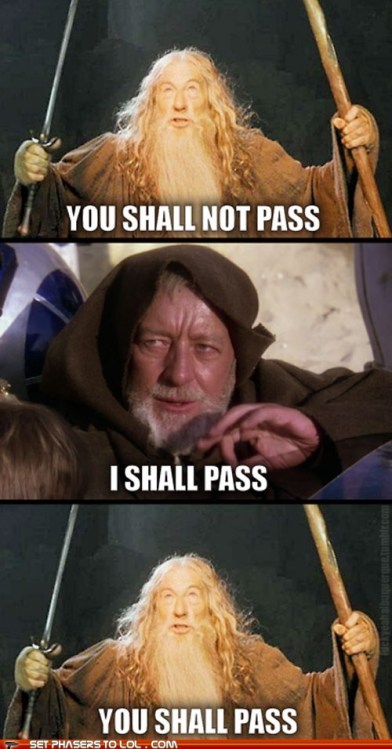 Gandalf and Kenobi